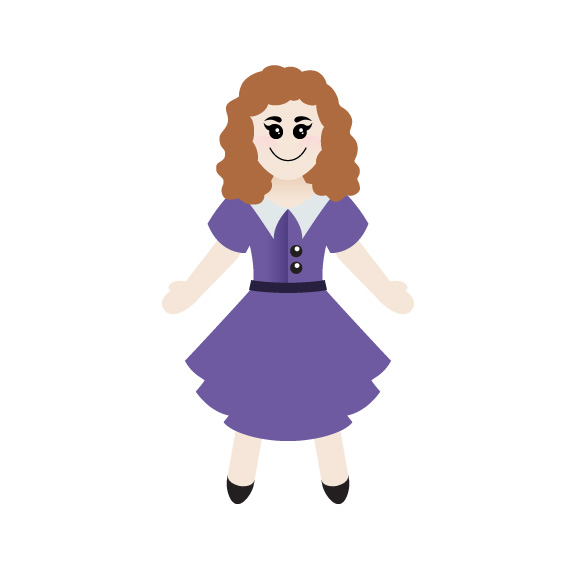 Girl-Caucasion-Long-Curly-Hair