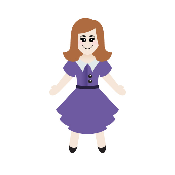 Girl-Caucasion-Long-Straight-Hair
