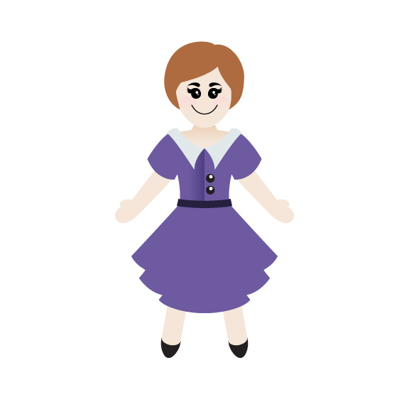 Girl-Caucasion-Short-Straight-Hair