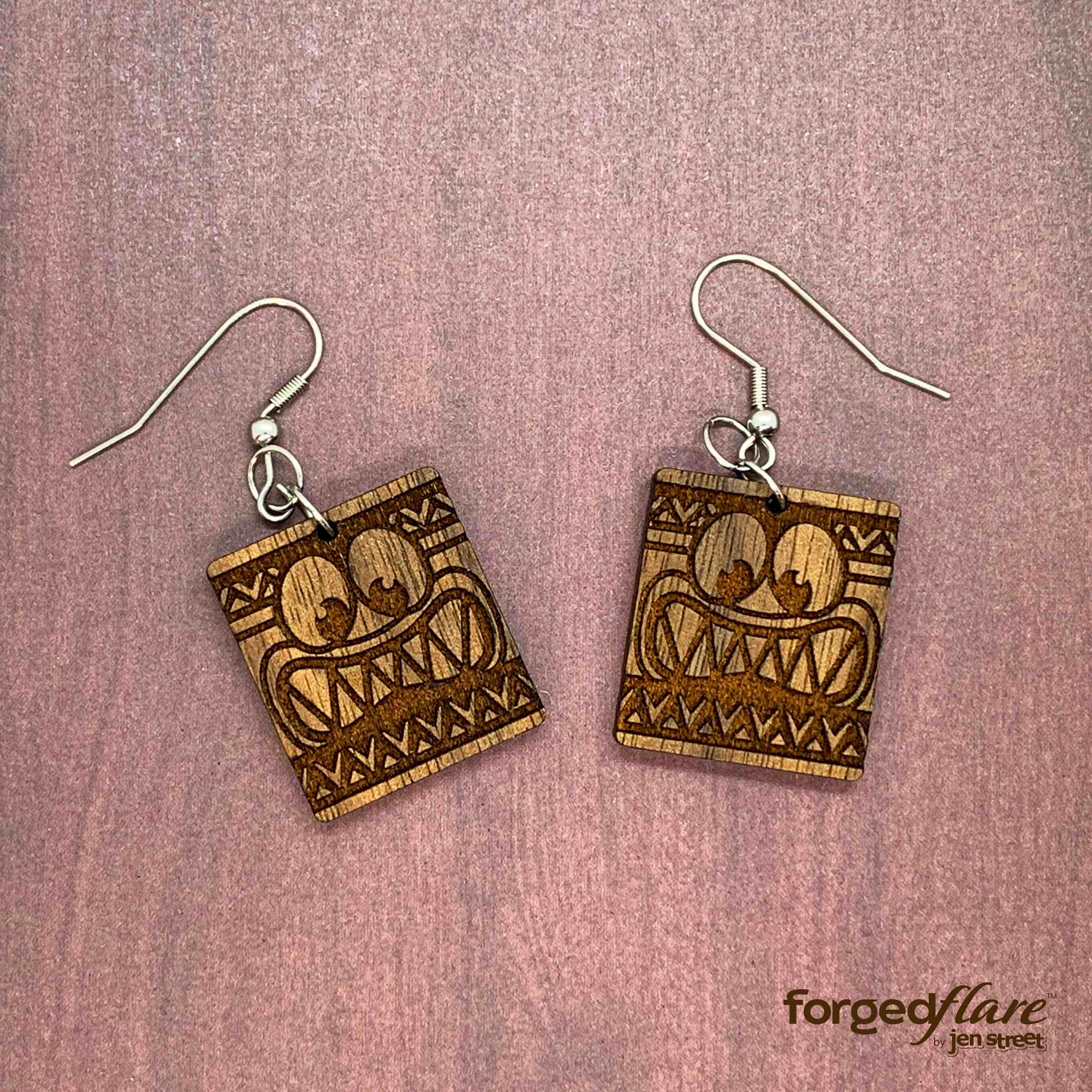 tiki-smile-earrings